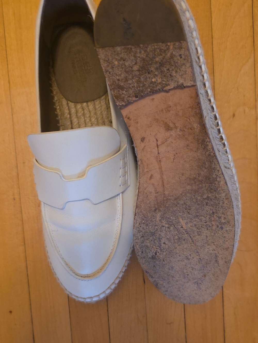 Hermes Leather Espadrilles - Picture 4 of 7